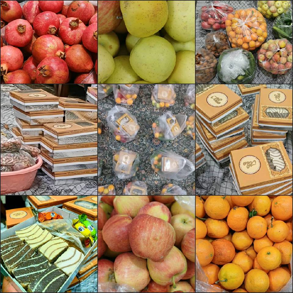 تهیه و توزیع 25 بسته یلدایی در مازندران