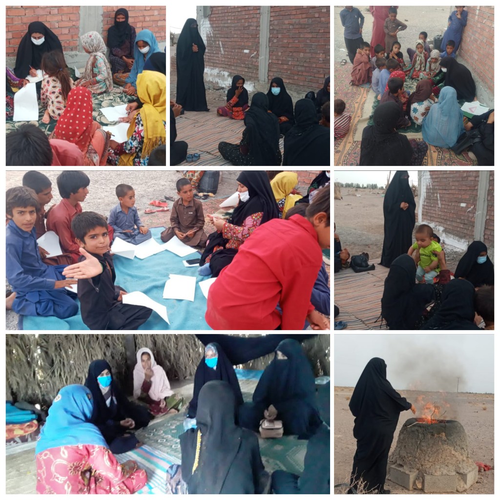 فعالیت کارگروه مبلغین در روستای پیرخوشاب