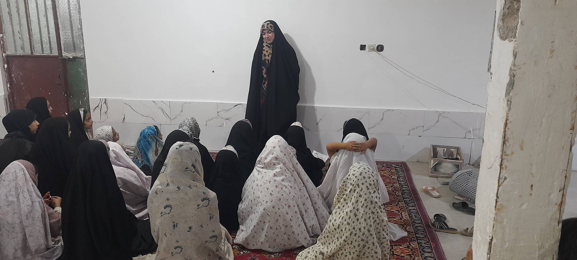  فعالیت تابستانی کانون مسجد روستای حسین آباد خواجه - گره جهادی وارثین