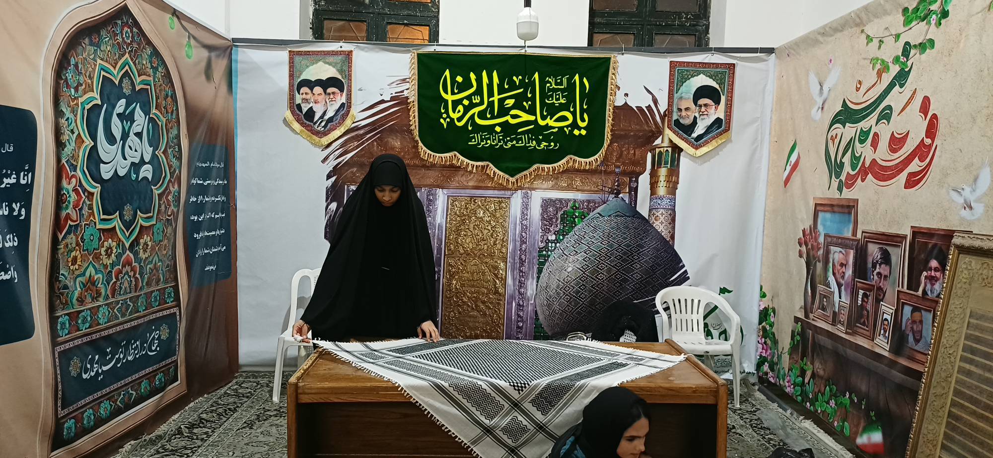 گزارش ویژه برنامه موکب در شبهای ماه رمضان به مناسبت شهادت رهبر معظم انقلاب و هم میهنان عزیز در خرامه