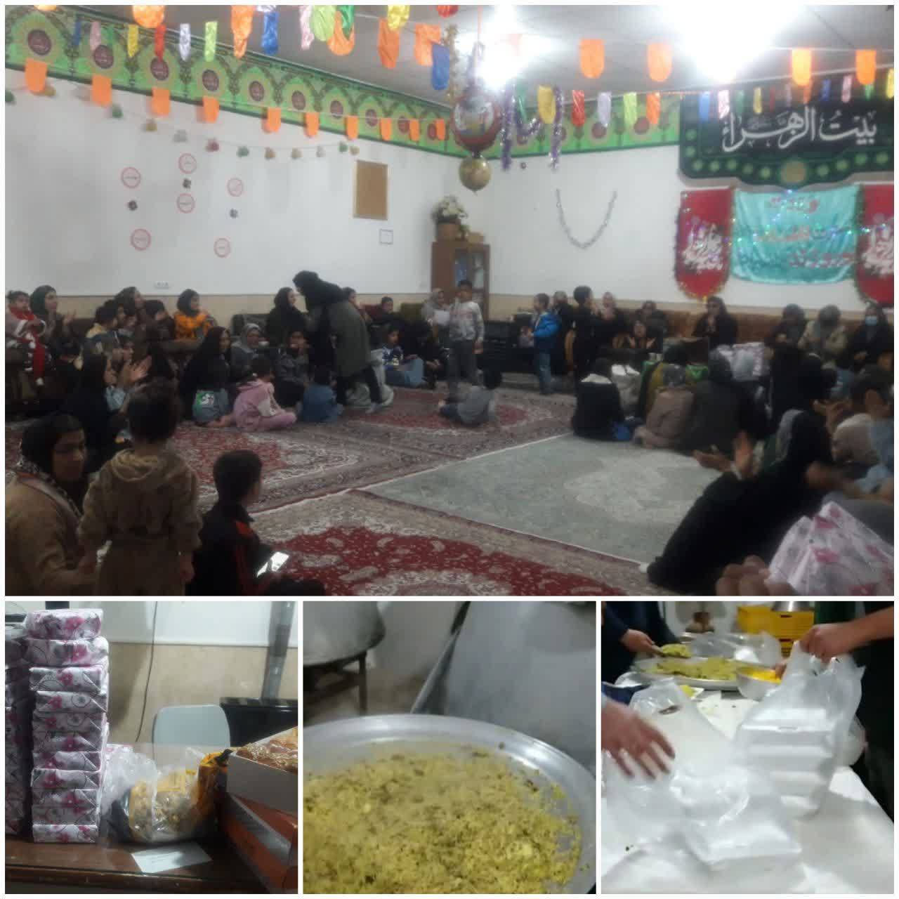 برگزاری جشن ولادت حضرت زهرا (س ) در  شاپور جان شیراز