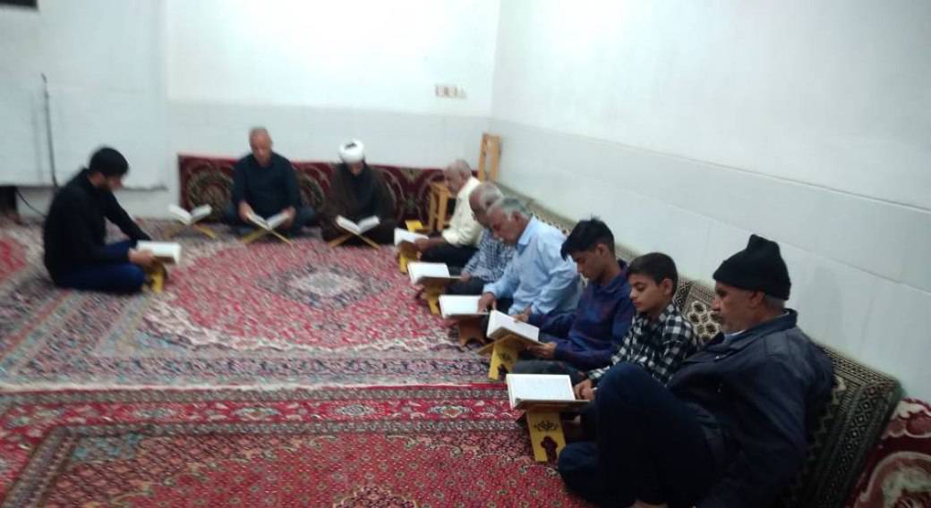 برگزاری جلسه تلاوت قرآن در زابل - گره جهادی وارثین