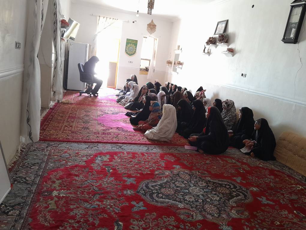 گزارش کلاس قرآن در روستای اشترک شهرستان زهک 