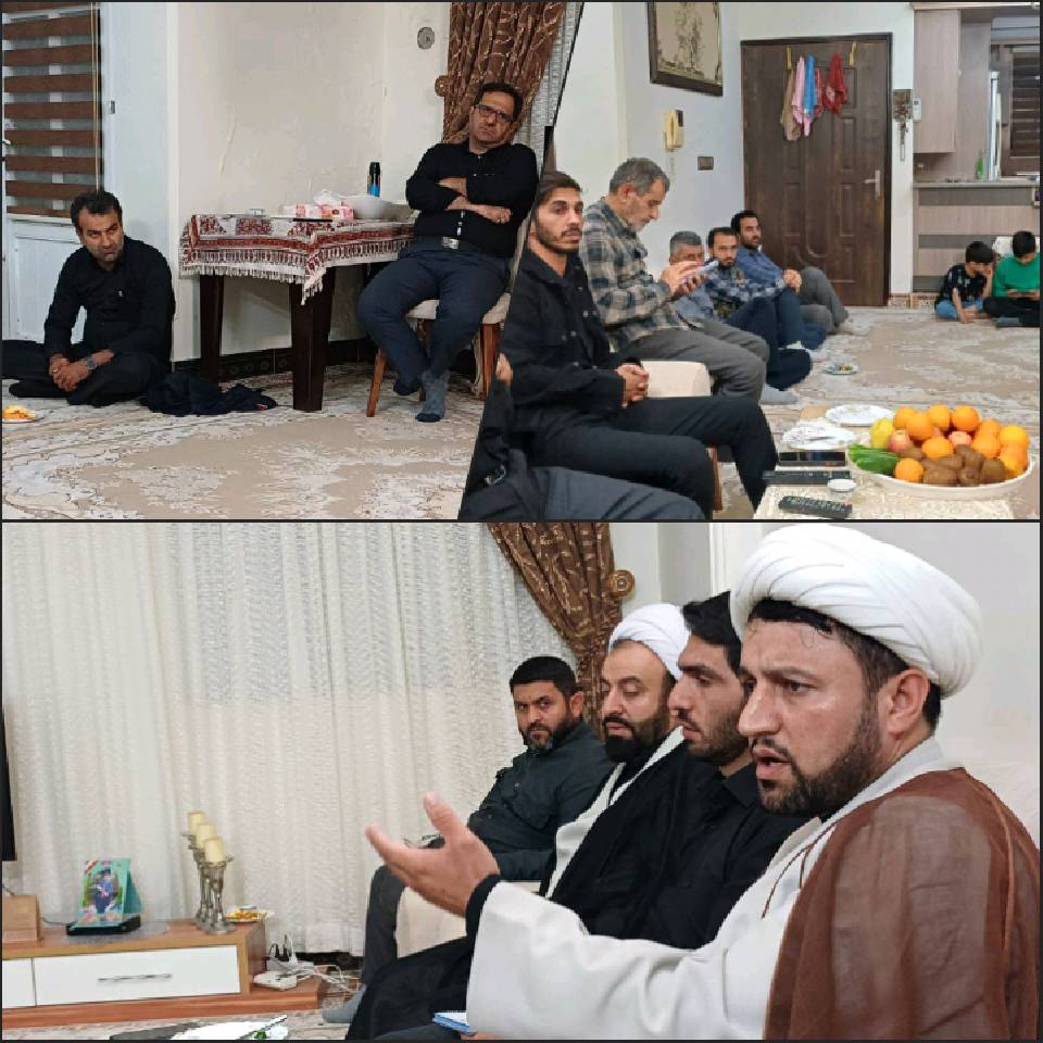 جلسه مشترک هسته فکری مازندران با اعضای شواری پایگاه بسیج شهید حسن پور