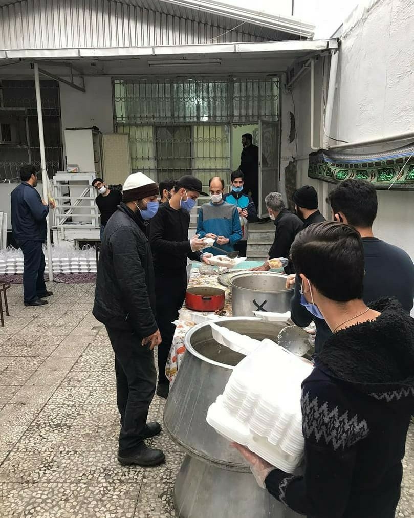 اطعام روز اربعین  - گروه جهادی وارثین